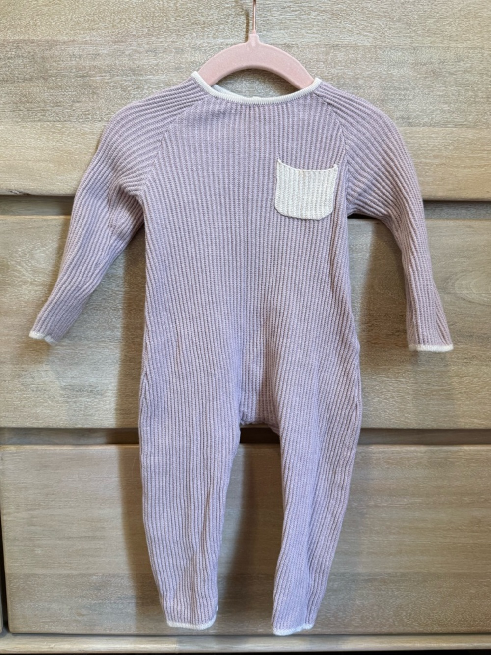 Zara Baby Contrast Trim Jumpsuit